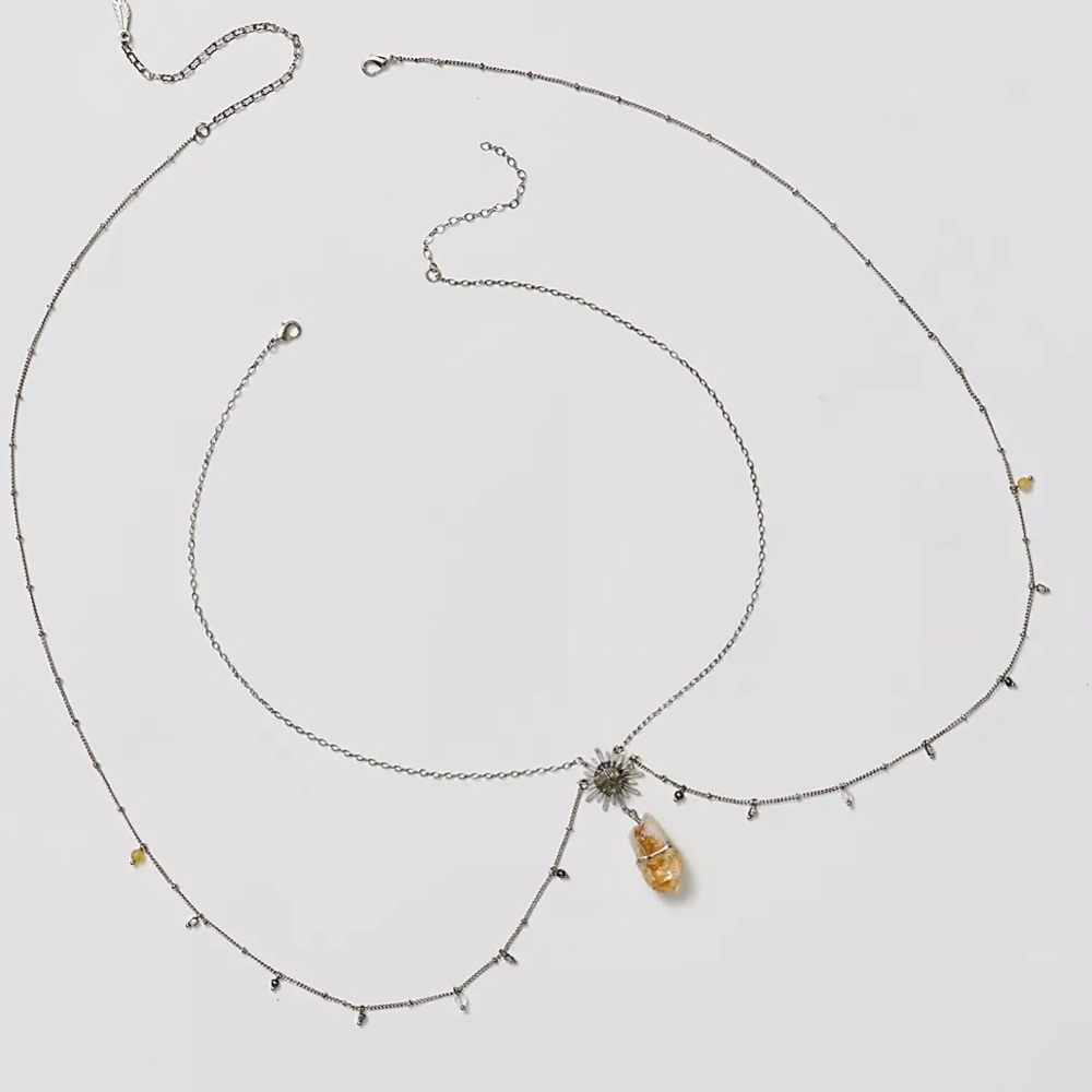 Free People Youth Belly Chain (body chain with crystal)